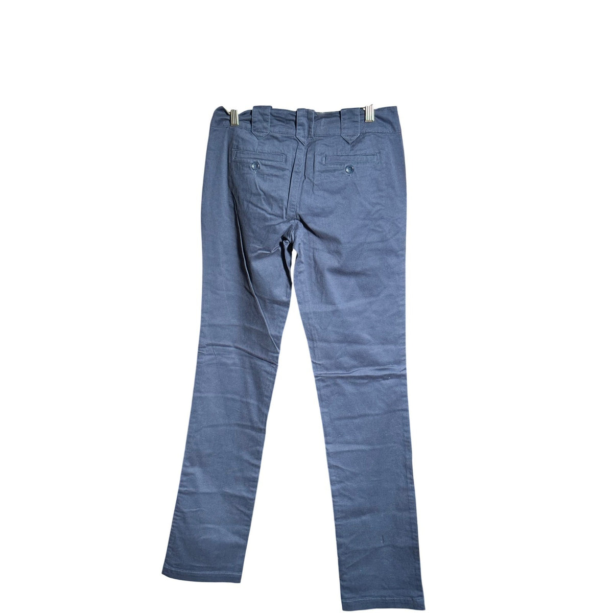 Boom Boom Jeans Womens Navy Blue Chino Pants Slim Straight Stretch Size 5
