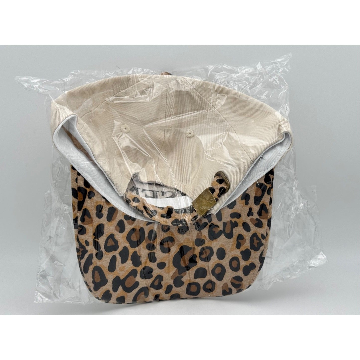 One Size - Zenana He Is Risen Hat Beige/Leopard