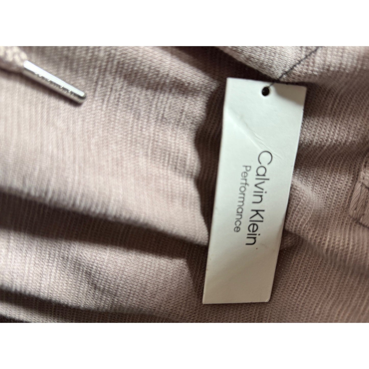 Calvin Klein Performance Womens XXL Full Zip Hoodie Mauve Pink PF8J4579 NWT