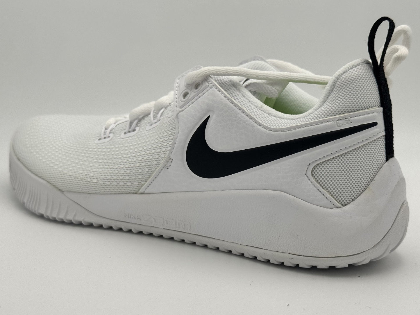 Size 5.5W - Nike Air Zoom Hyperace 2 White Black Womens Sneakers