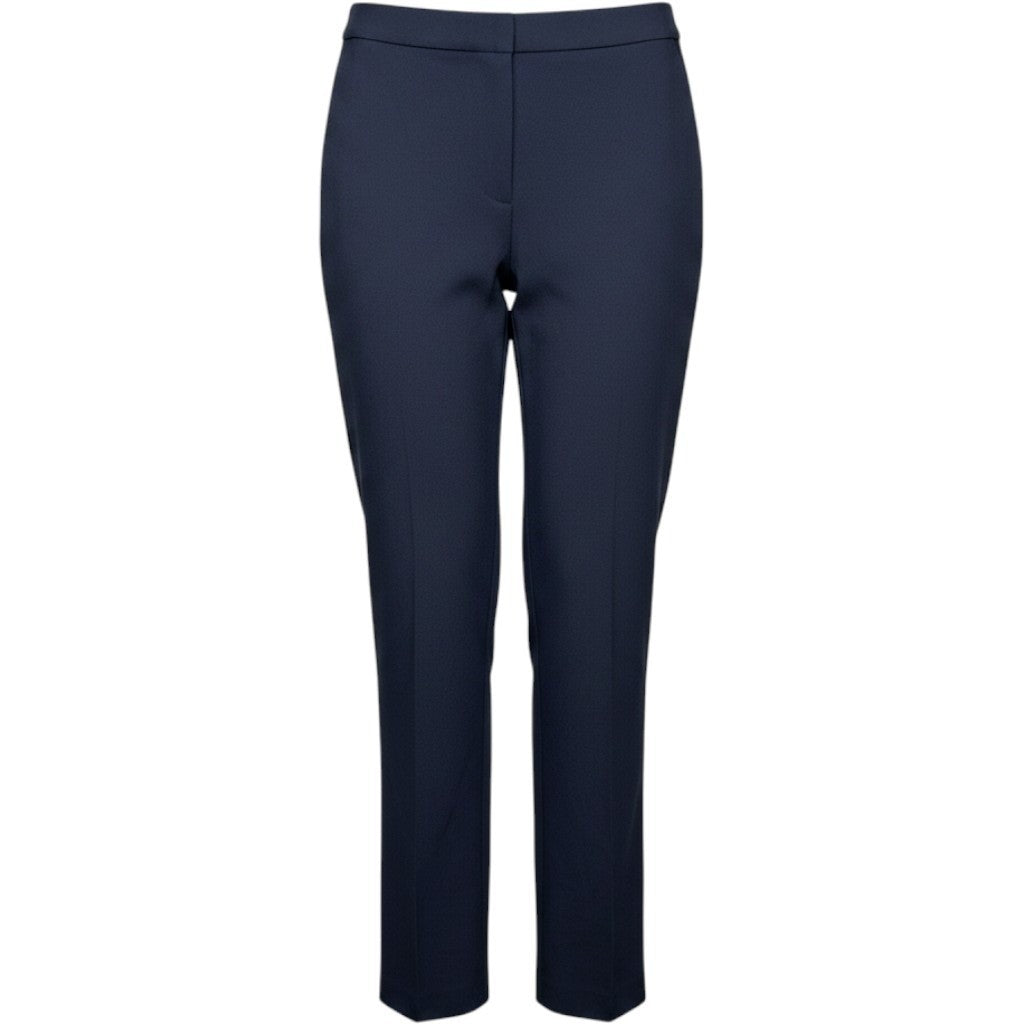 Lauren Ralph Lauren Navy Blue Sailor Button High Waist Straight Leg Pants 14