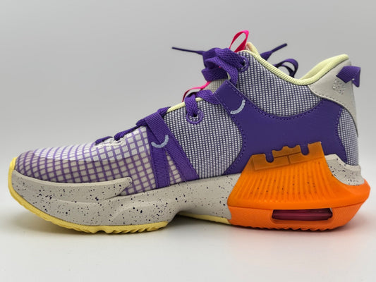 LeBron Witness VII (GS) Unisex Sneakers Lt Orewood Ben/Cobalt Bliss