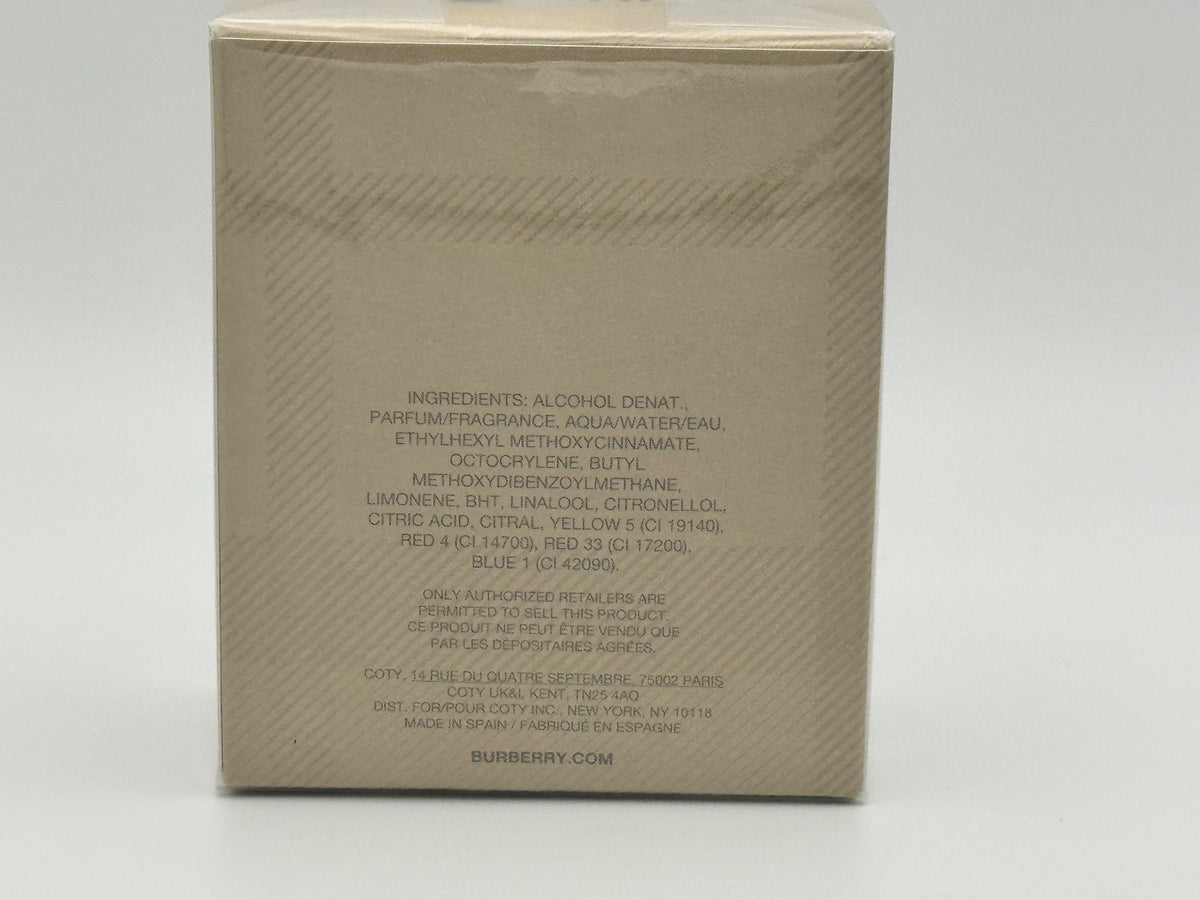 1.6 Oz - Burberry For Women Eu De Parfum