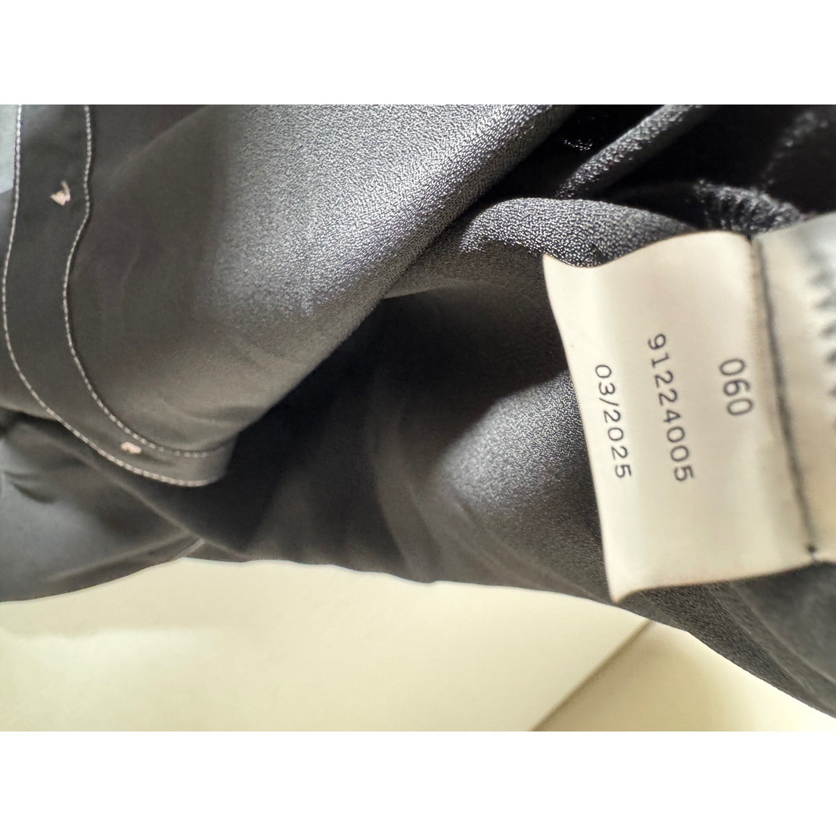 Vince Camuto Black Contrast Stitch Long Sleeve Button Down Utility Shirt XXS