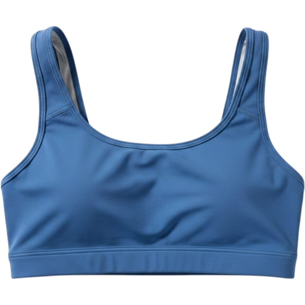 GB Active Blue Cropped Tank Top with Built-in Shelf Bra Size XS NWT