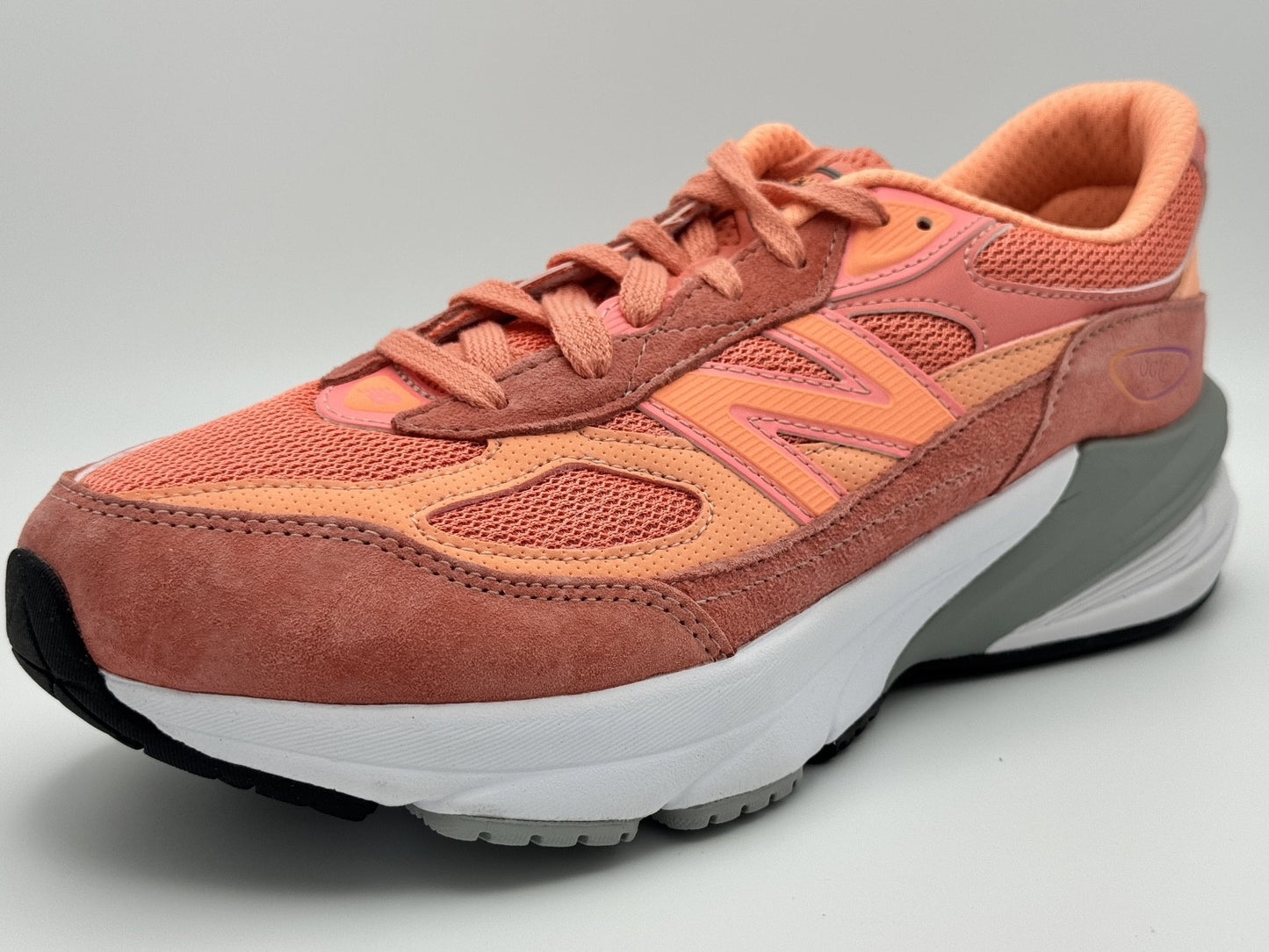 Size 7 - New Balance 990v6 Orange Purple