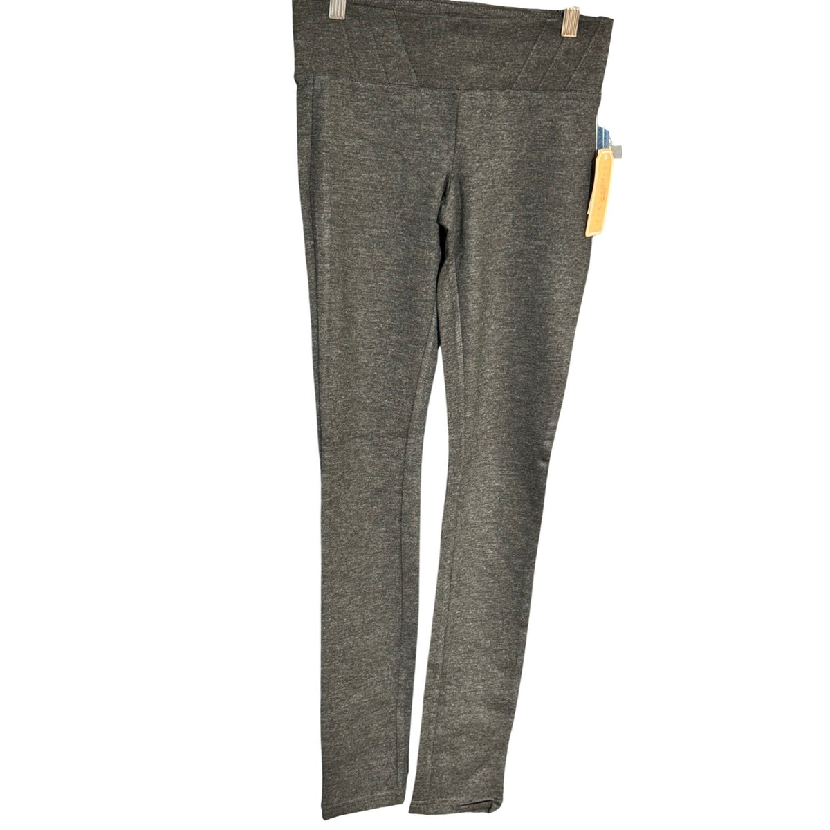 Copper Key Womens High Waisted Heathered Gray Leggings Stretch Pants Small NWT