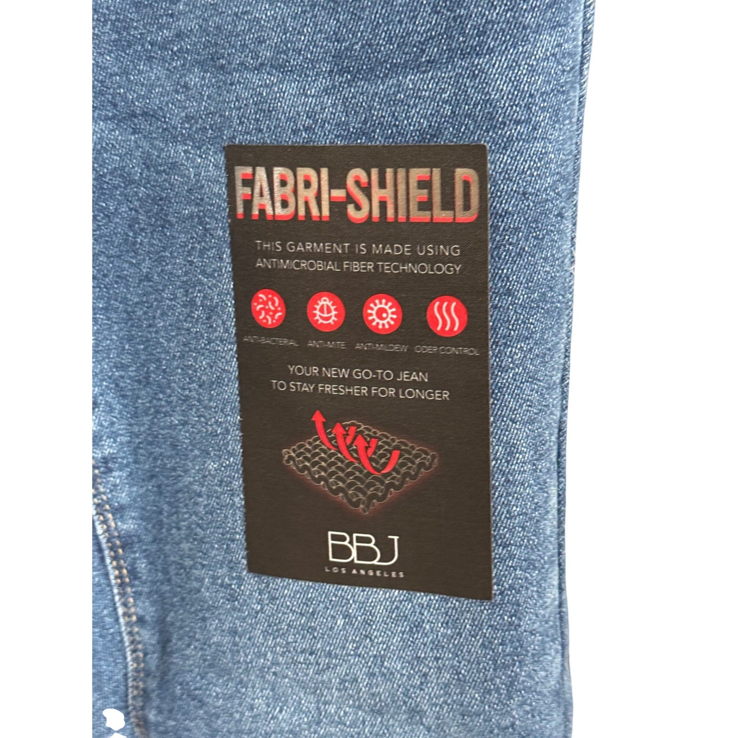 BBJ Los Angeles Love My Fit Skinny Jeans High Rise Ankle Medium Stonewash 1/25
