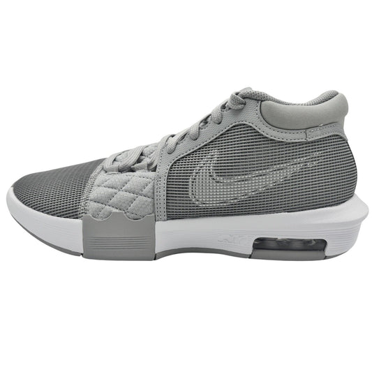 Size 6M/7.5W - Nike LeBron Witness 8 TB Unisex Athletic Sneakers Wolf Grey/White