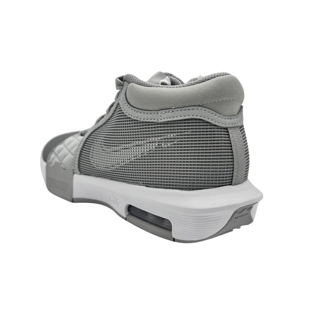 Size 6M/7.5W - Nike LeBron Witness 8 TB Unisex Athletic Sneakers Wolf Grey/White