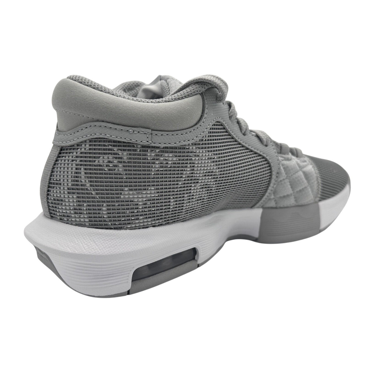 Size 6M/7.5W - Nike LeBron Witness 8 TB Unisex Athletic Sneakers Wolf Grey/White