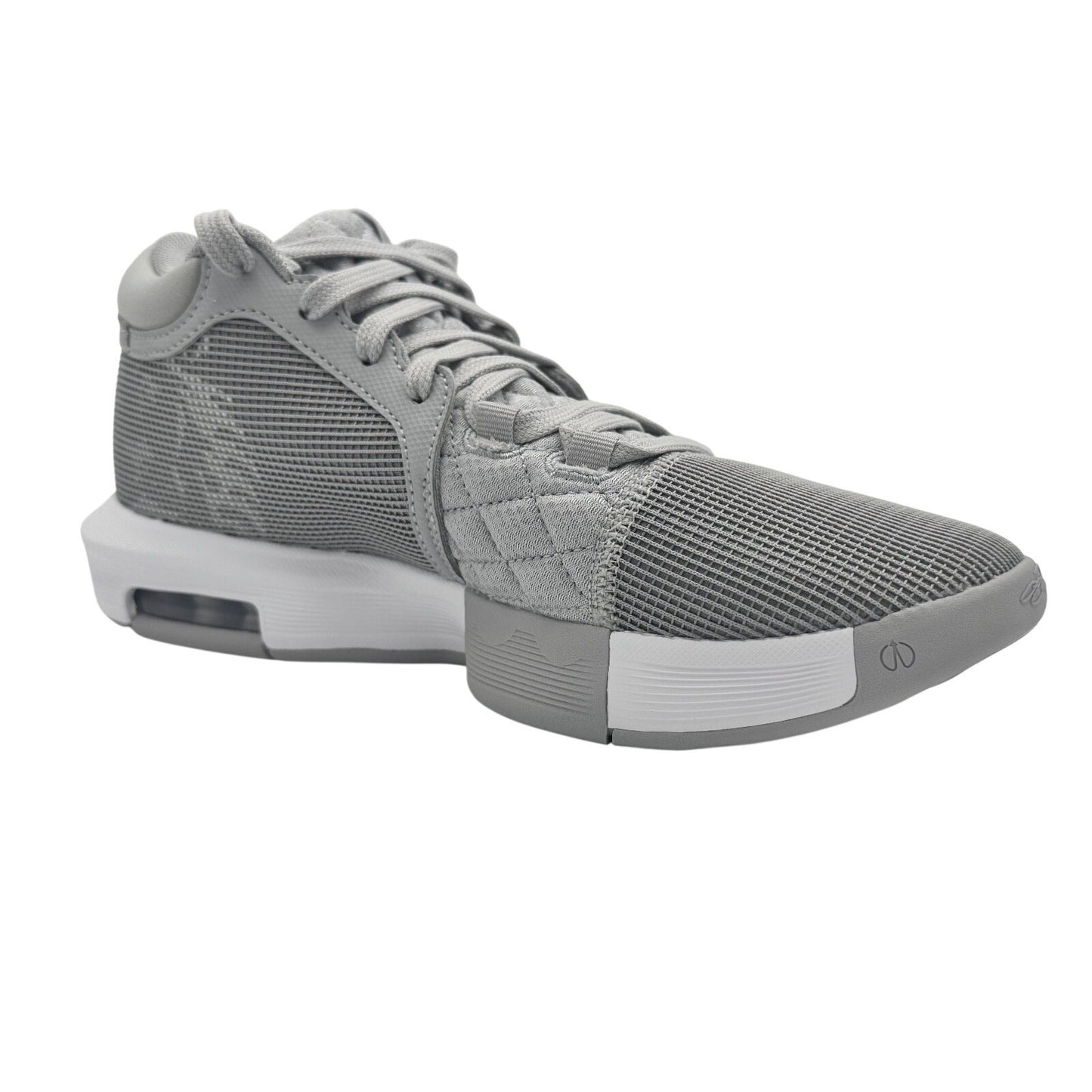 Size 6M/7.5W - Nike LeBron Witness 8 TB Unisex Athletic Sneakers Wolf Grey/White