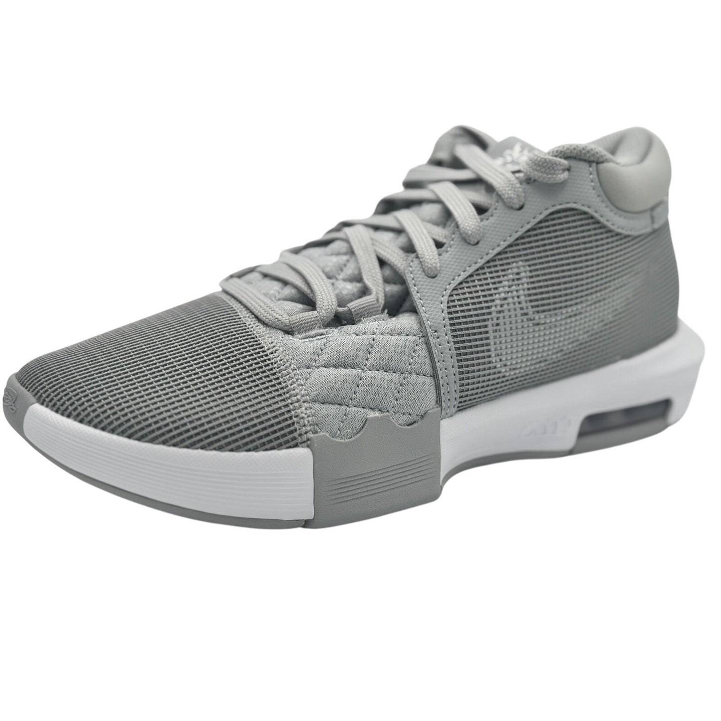 Size 6M/7.5W - Nike LeBron Witness 8 TB Unisex Athletic Sneakers Wolf Grey/White
