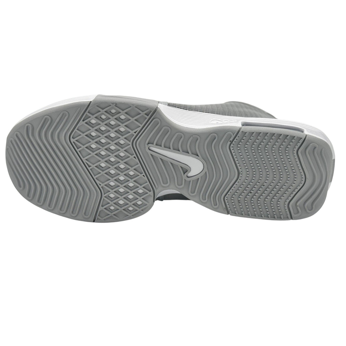 Size 6M/7.5W - Nike LeBron Witness 8 TB Unisex Athletic Sneakers Wolf Grey/White