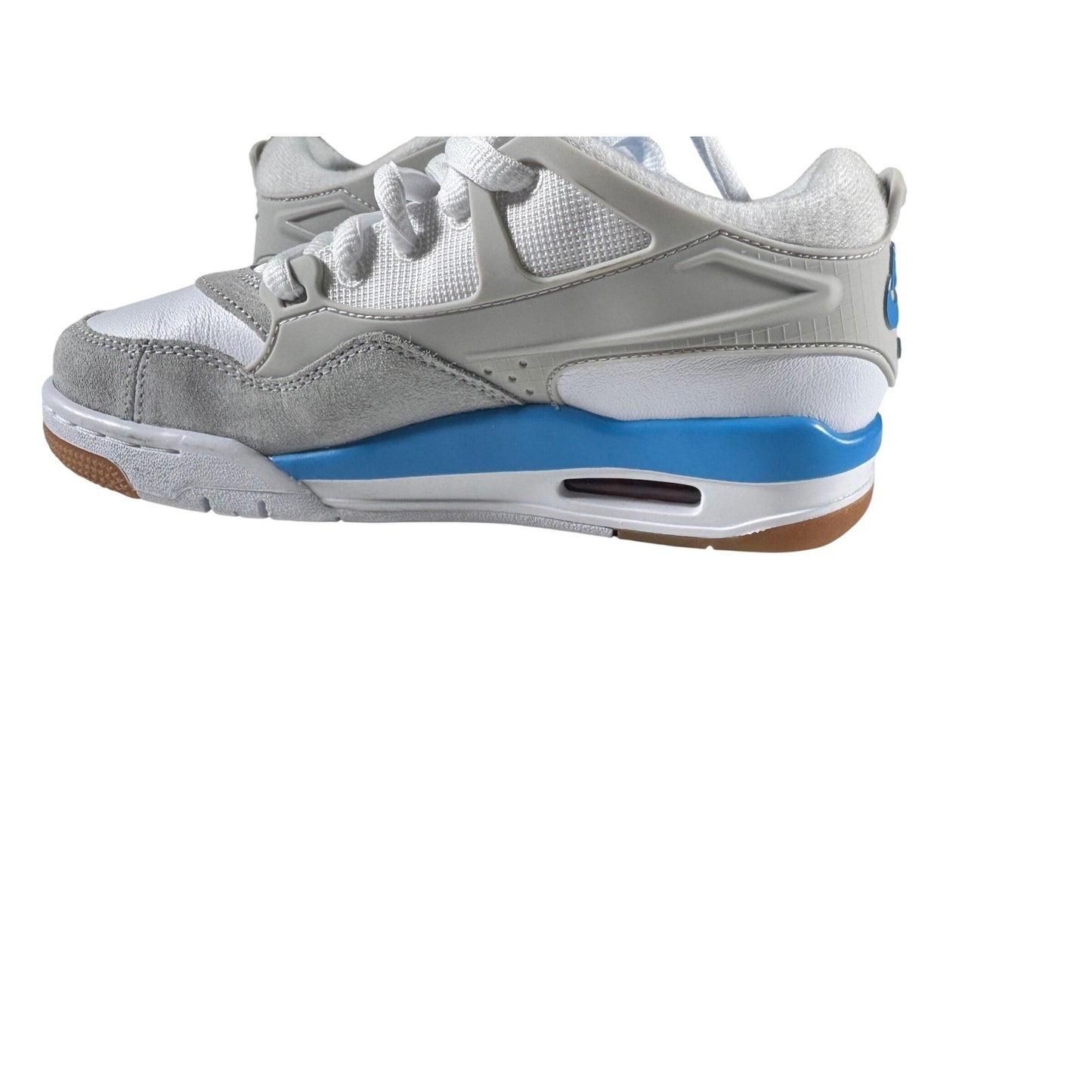 Air Jordan 4 RM GS White Neutral Grey Blue FQ7938-104 Boys Size 5Y