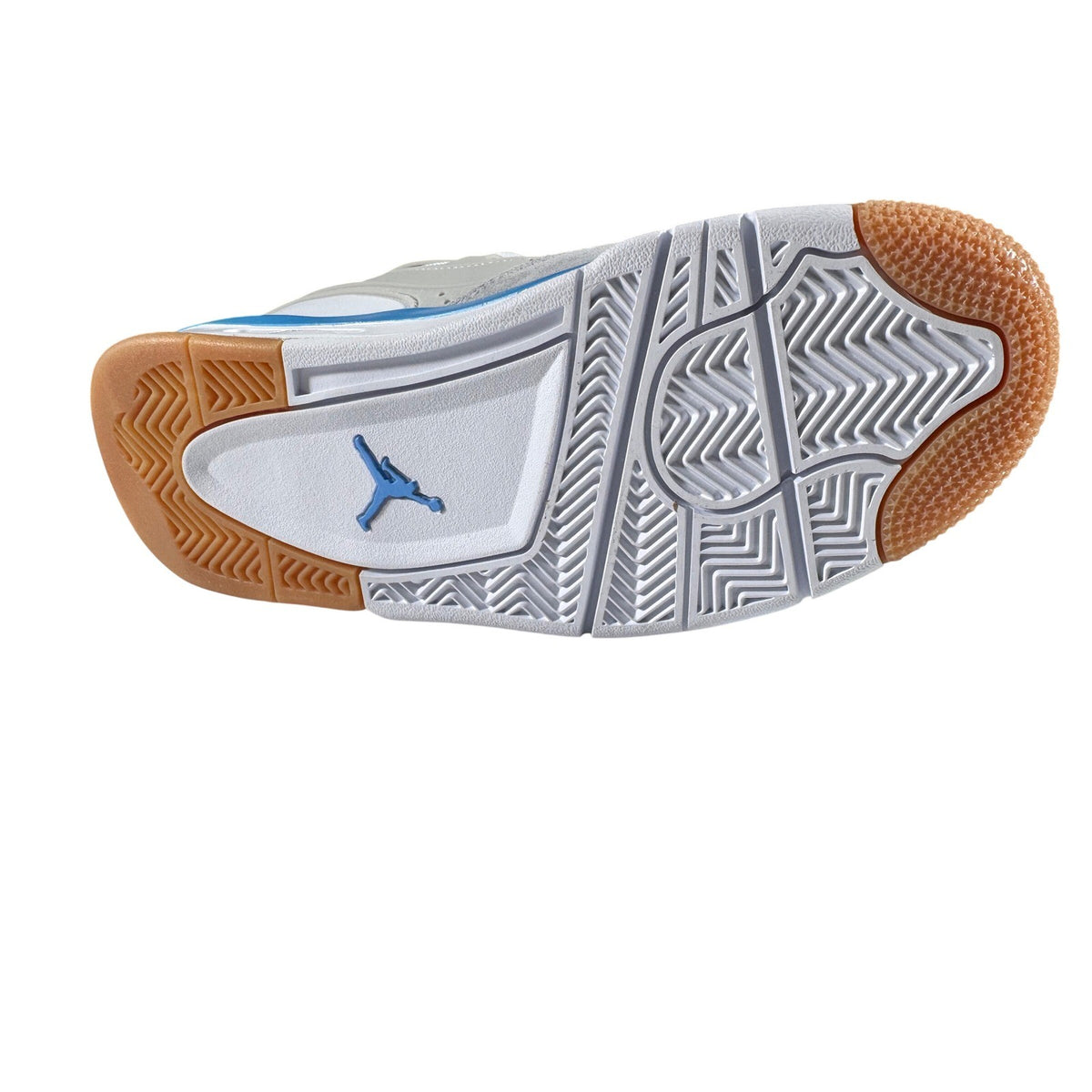 Air Jordan 4 RM GS White Neutral Grey Blue FQ7938-104 Boys Size 5Y