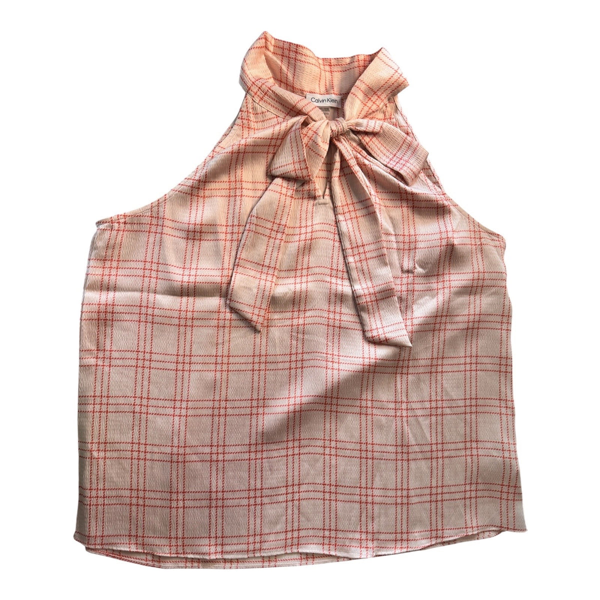 Size XL - Calvin Klein Women's Top Salmon & Coral MSRP $69