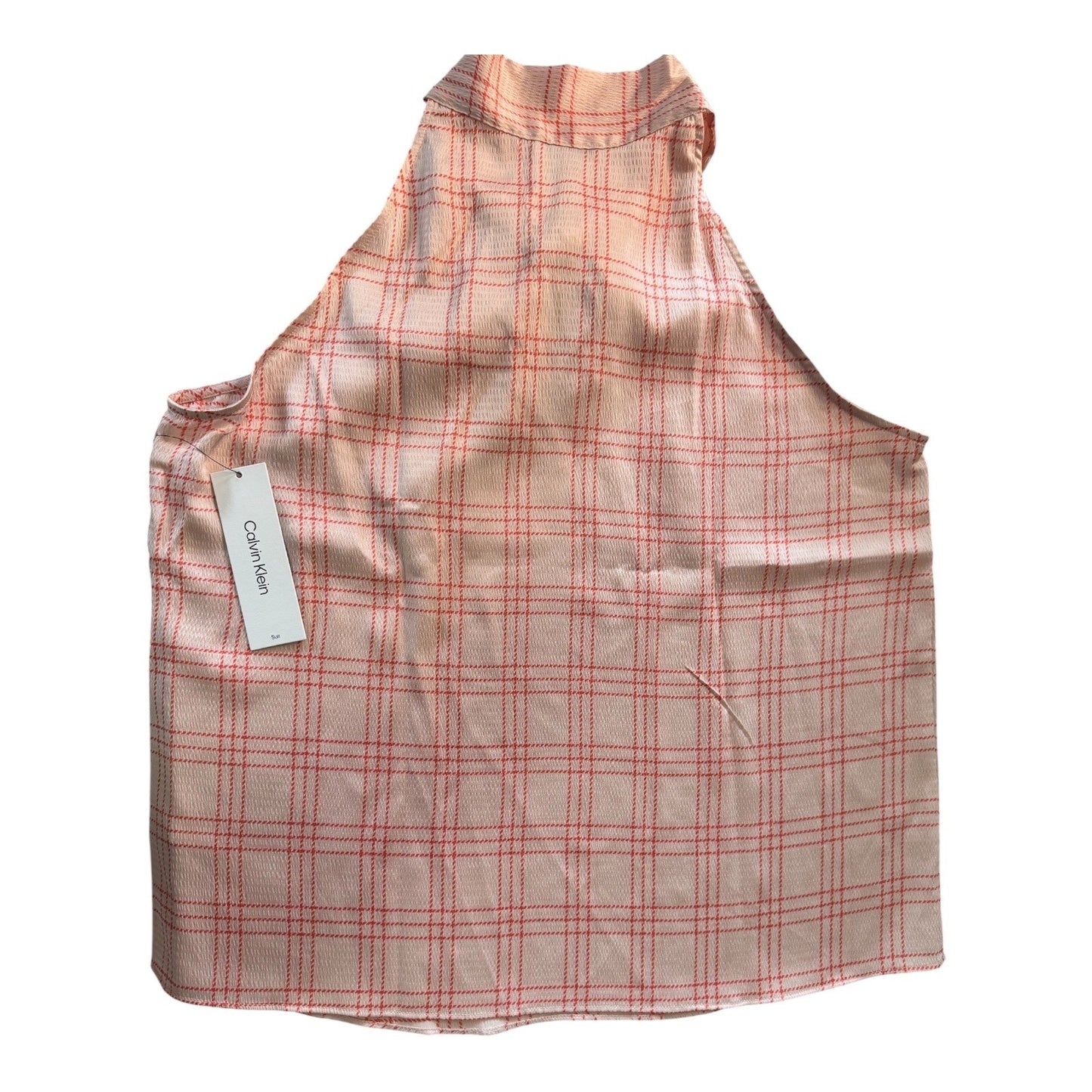 Size XL - Calvin Klein Women's Top Salmon & Coral MSRP $69