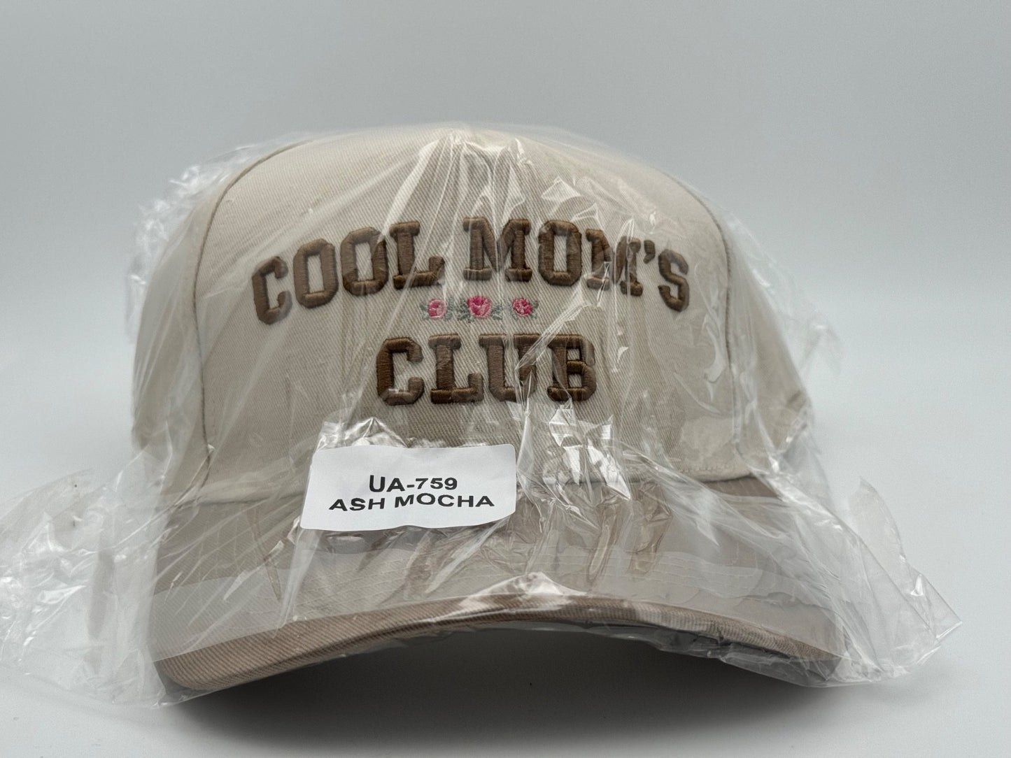 One Size - Zenana Cool Mom's Club Hat Beige/Mocha