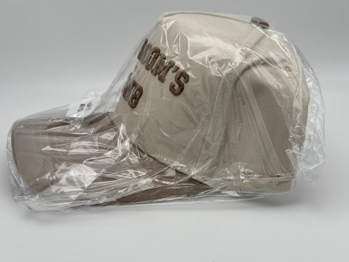 One Size - Zenana Cool Mom's Club Hat Beige/Mocha
