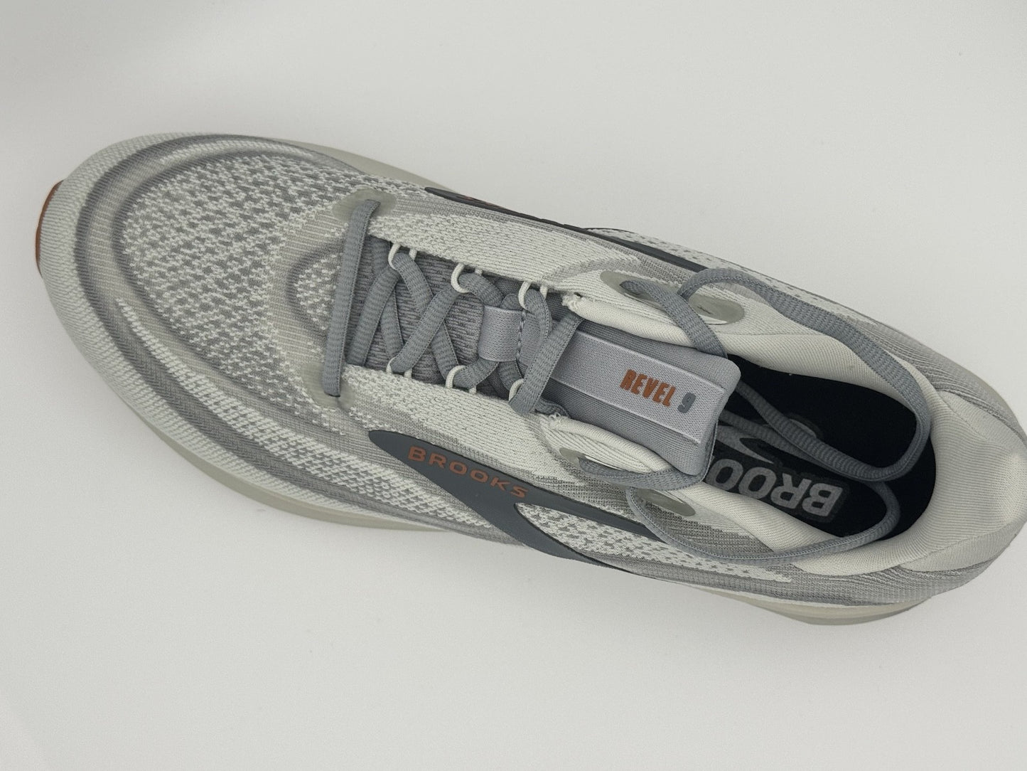 Size 10M - Brooks Revel 9 Run & Walk Men's Sneakers Grey/Grey/Brown