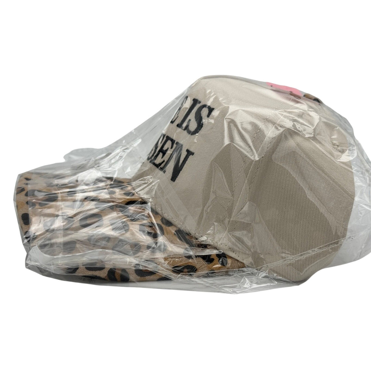 One Size - Zenana He Is Risen Hat Beige/Leopard