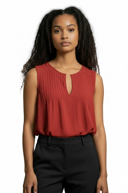 Size XXL - Vince Camuto Sleeveless Coral Top MSRP $69