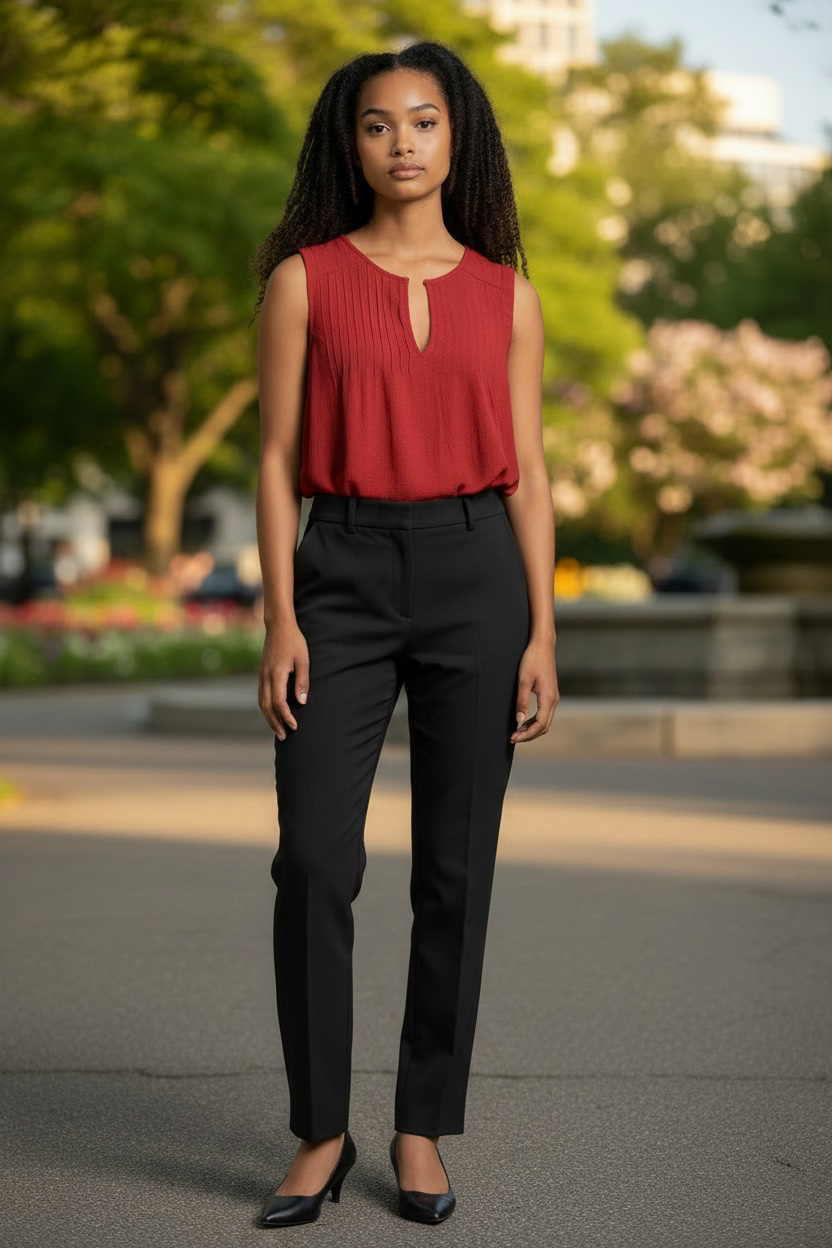 Size XXL - Vince Camuto Sleeveless Coral Top MSRP $69