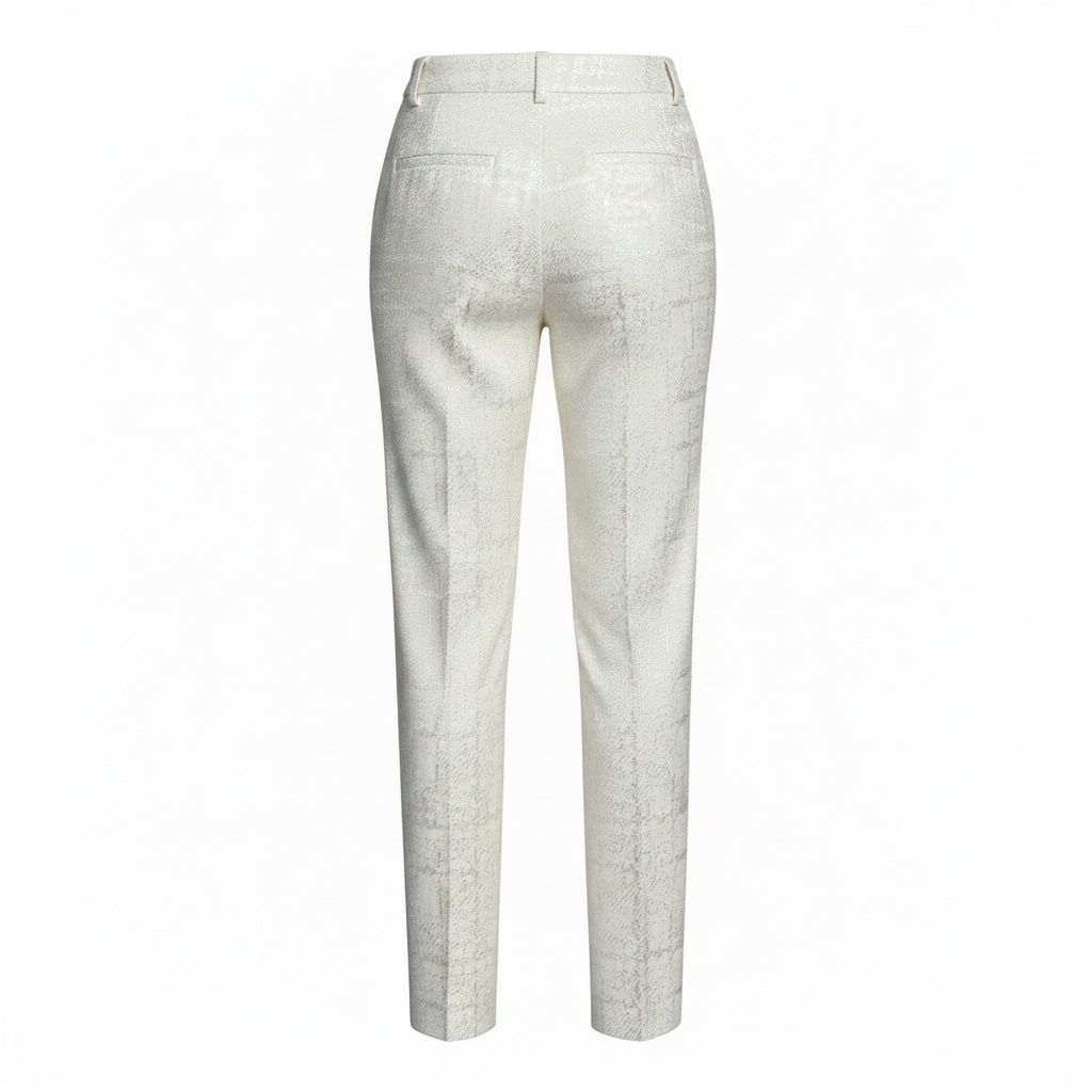 Size 8 - Donna Karan Women's Wide Leg Pants Off White MSRP $129