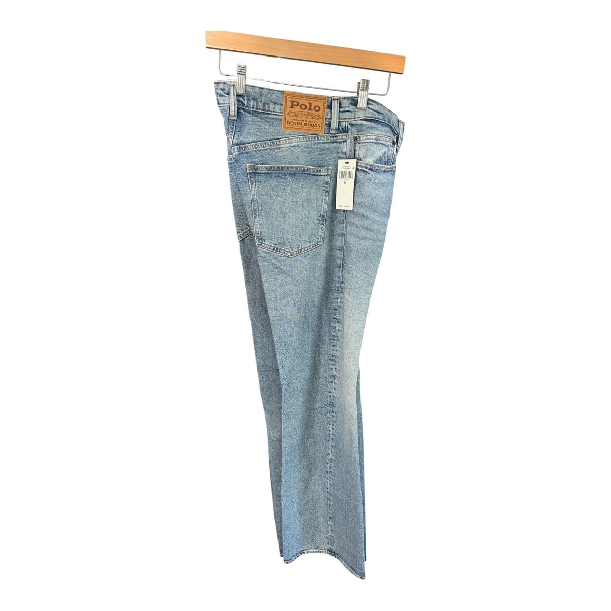 Size 31 -Polo By Ralph Lauren Denim Unisex Jeans Polo Boot Medium Wash MSRP $248