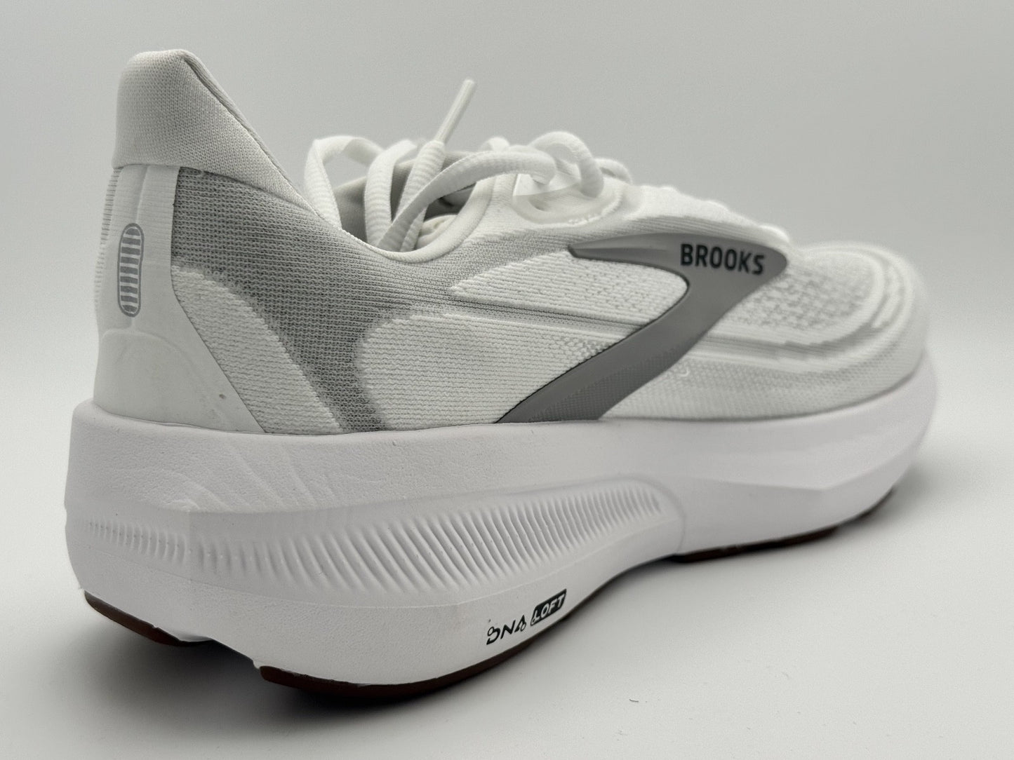 Size - 10.5W Brooks Revel 9 Run & Walk Women's Sneakers White/Grey/Black