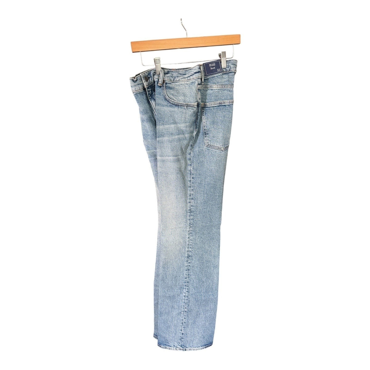 Size 31 -Polo By Ralph Lauren Denim Unisex Jeans Polo Boot Medium Wash MSRP $248