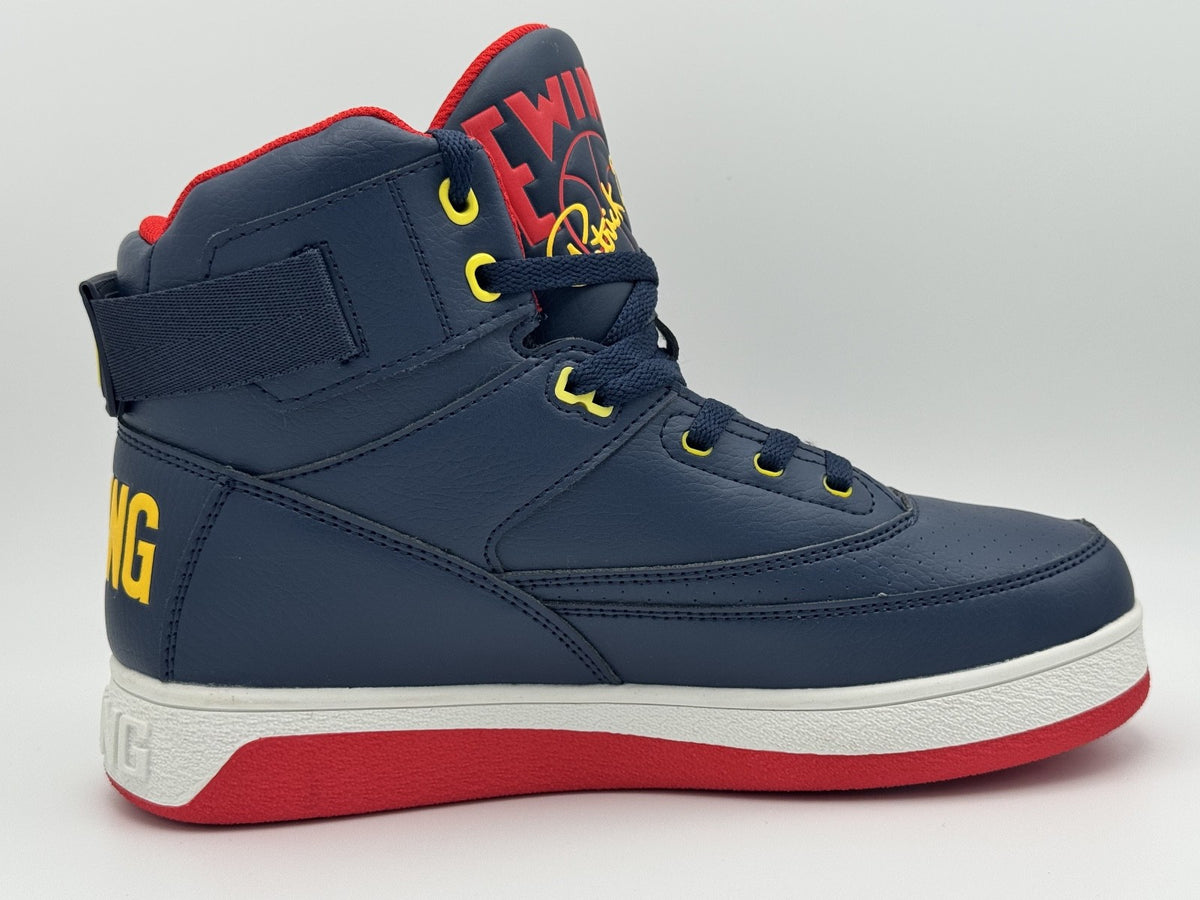 Size 9W- Patrick Ewing 33 Orion Strap Women's Basket Ball Sneakers Navy