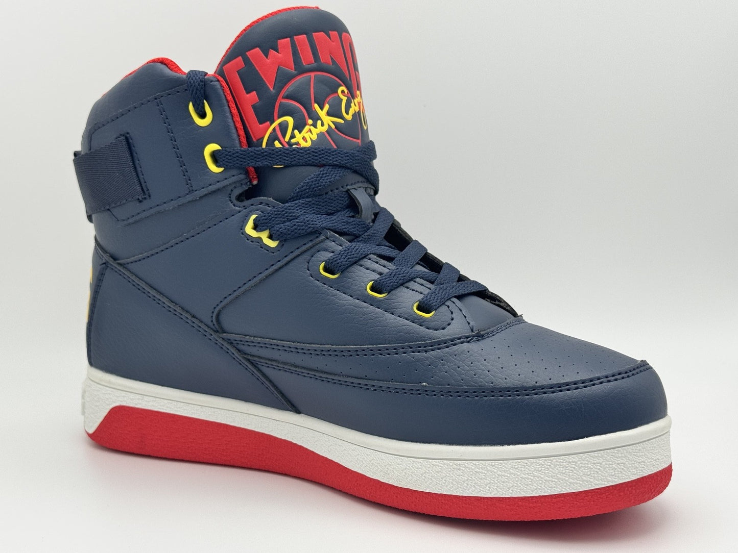 Size 9W- Patrick Ewing 33 Orion Strap Women's Basket Ball Sneakers Navy