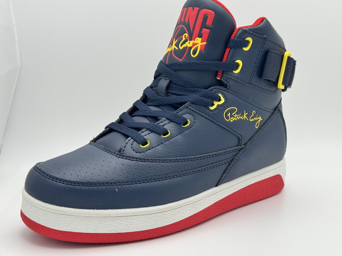 Size 9W- Patrick Ewing 33 Orion Strap Women's Basket Ball Sneakers Navy