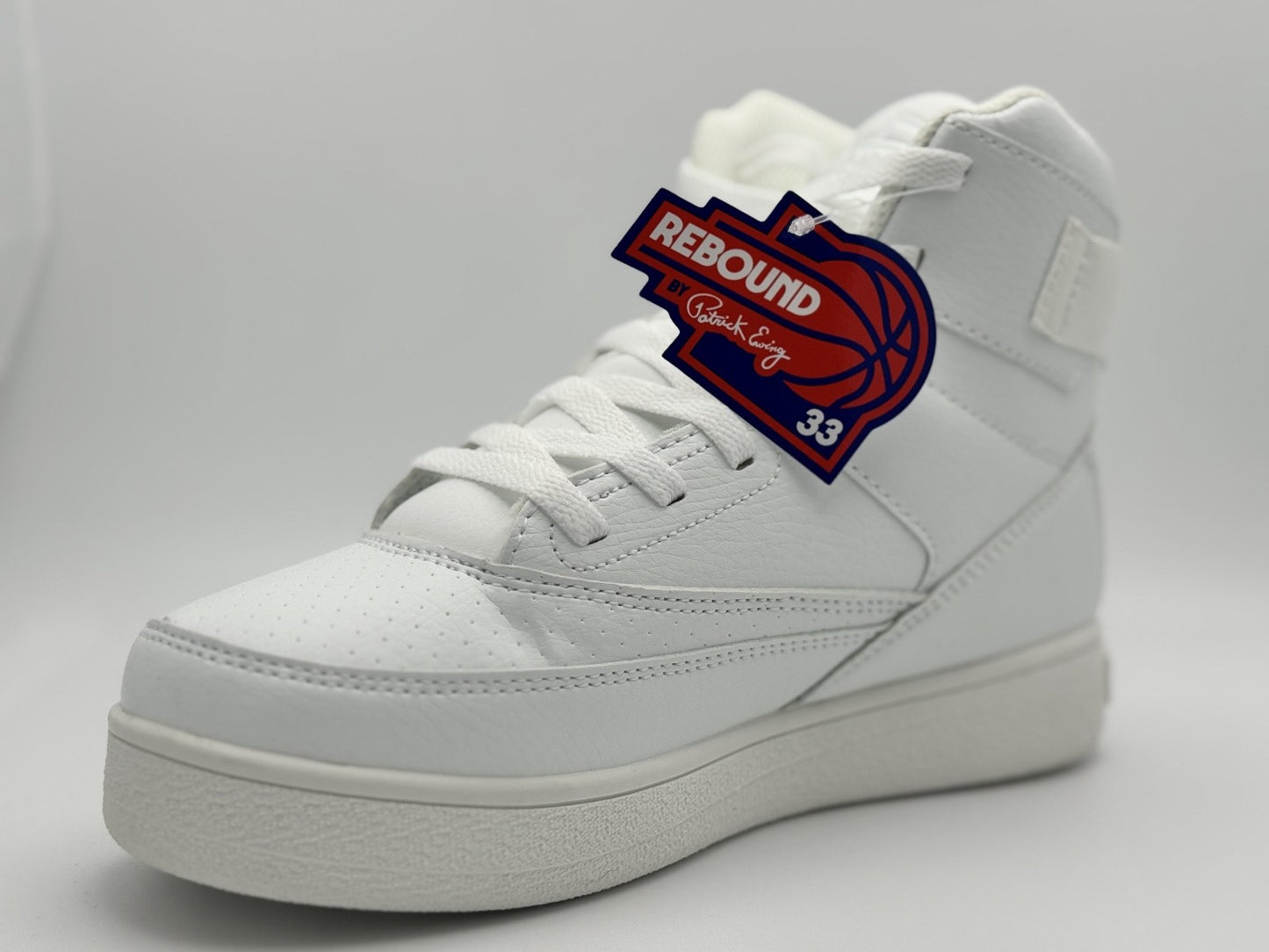 Size 6.5Y- Rebound By Patrick Ewing 33 Orion Strap Youth Basket Ball Sneakers