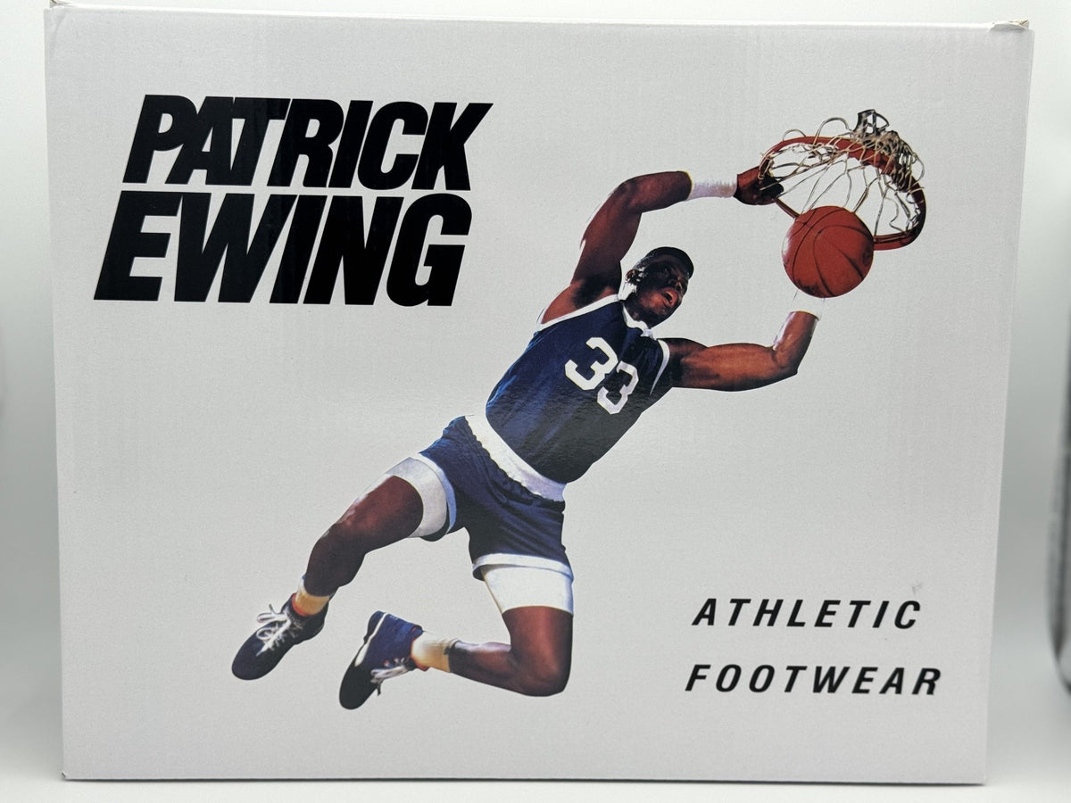 Size 9W- Patrick Ewing 33 Orion Strap Women's Basket Ball Sneakers Navy