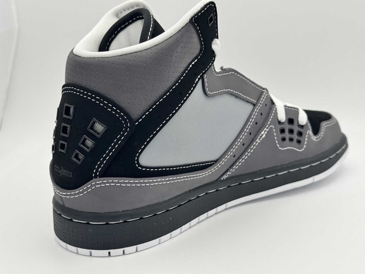 Air Jordan 1 Flight Men's Sneakers – LT Graphite/Black-Stealth (Size 7)