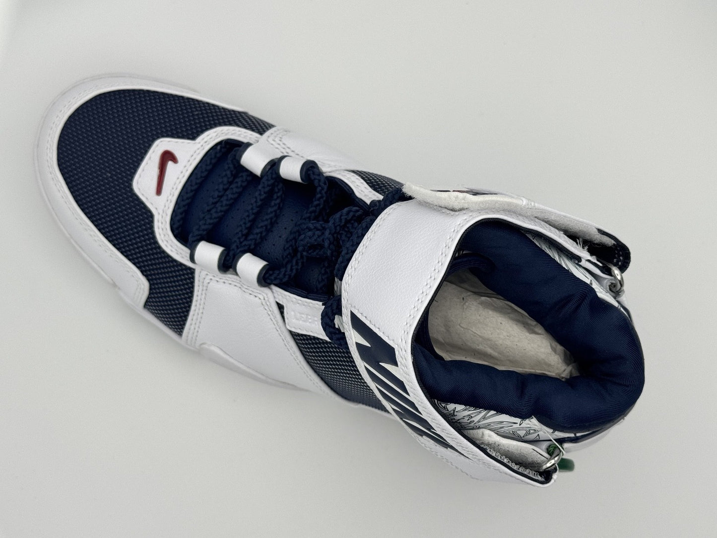 Nike Zoom LeBron 2 Retro 2022 Men's Sneakers – USA White/Midnight Navy (Size 7)