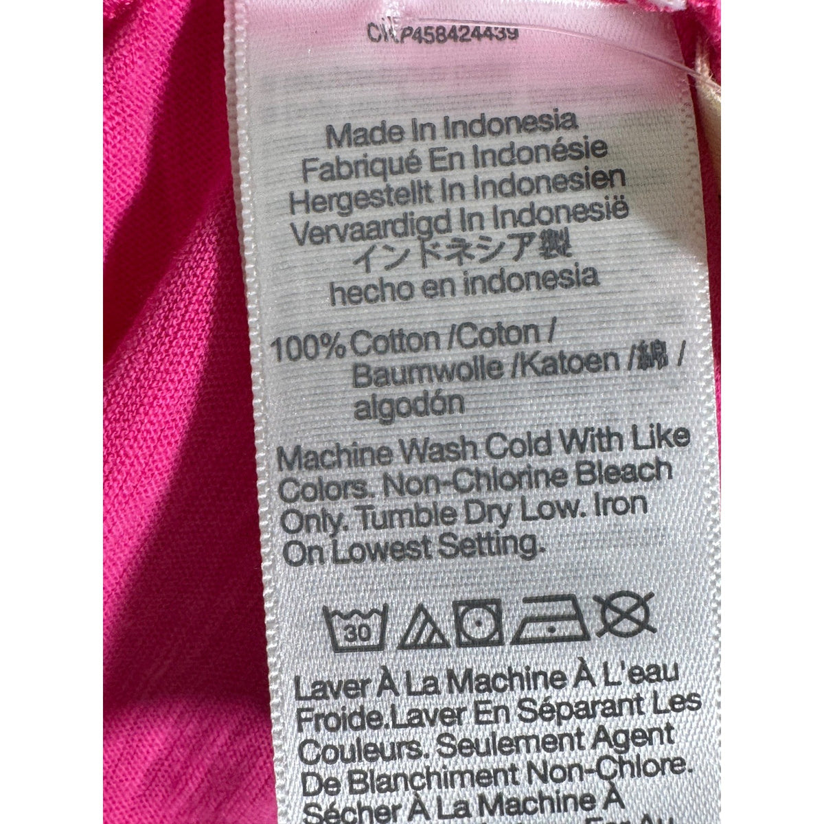 Madewell Womens Whisper Cotton V-Neck Short Sleeve T-Shirt Pink Size S Slub Tee