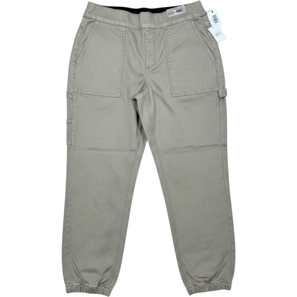 Buckle Black Women Pull-On Jogger Pale Olive Cargo Utility Pants V29108 Size M