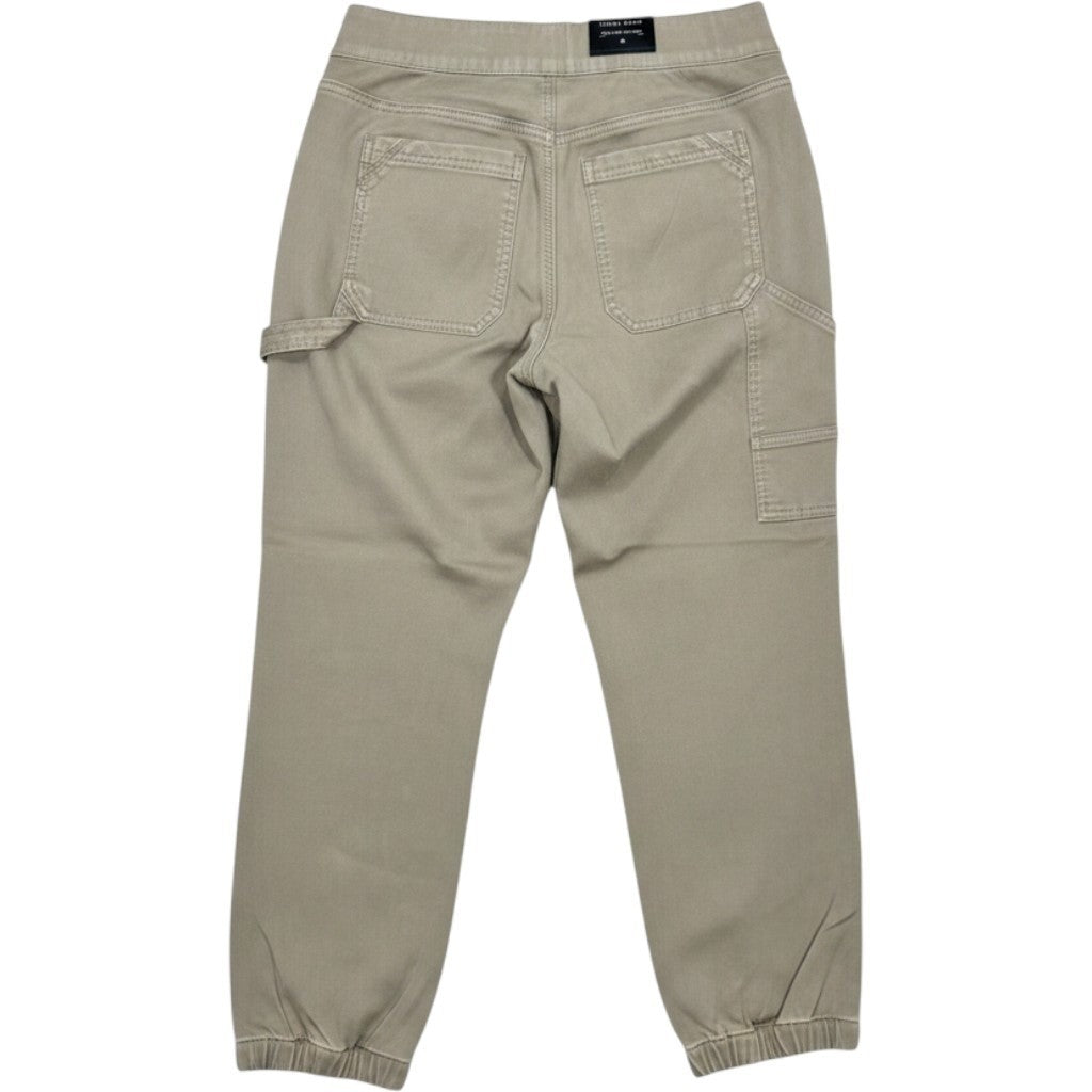 Buckle Black Women Pull-On Jogger Pale Olive Cargo Utility Pants V29108 Size M