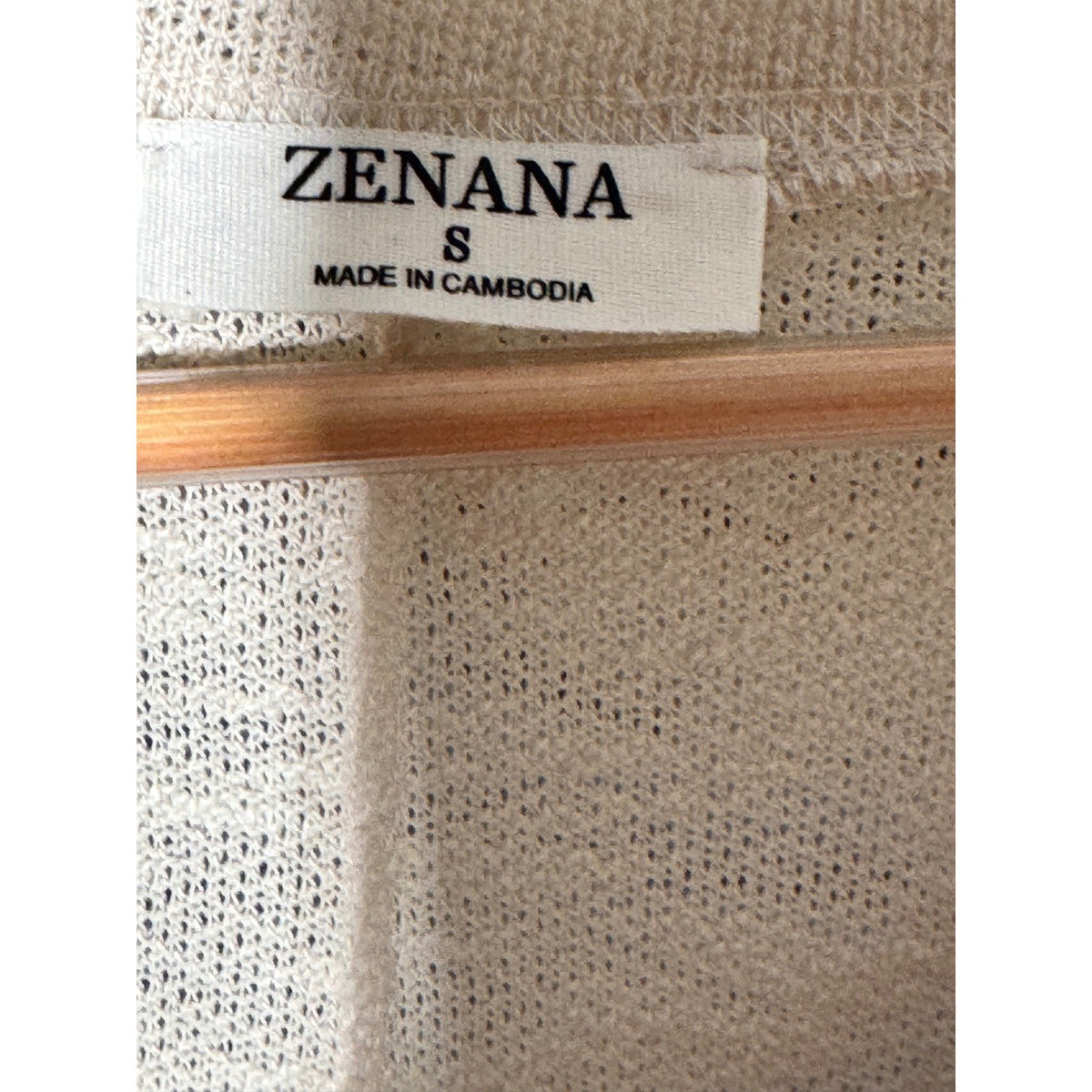 Zenana Oatmeal Heather V-Neck Dolman Sleeve Slub Knit Boxy Crop Top Small
