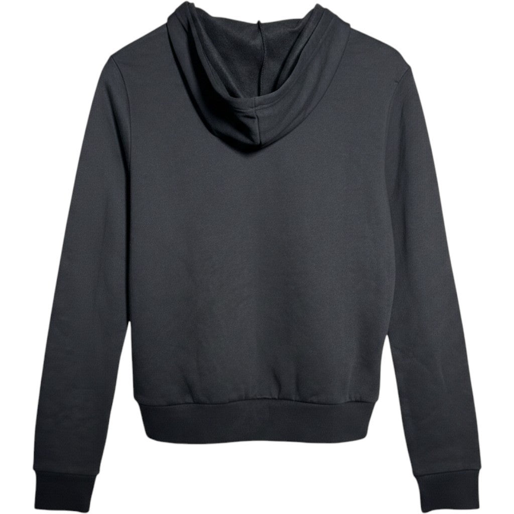 Reebok Identity SL Fleece FZ Women Black Full Zip Hoodie Sweatshirt 100202902 S