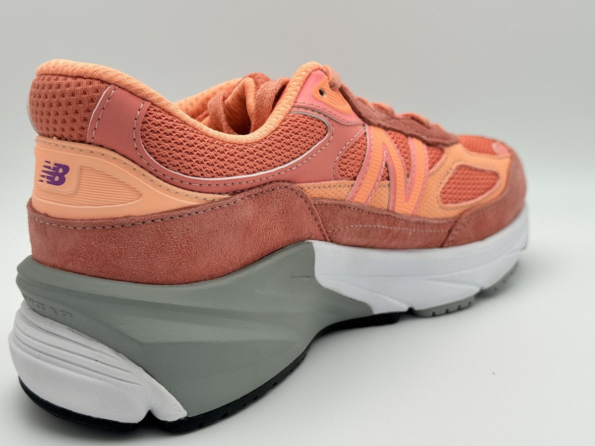 Size 7 - New Balance 990v6 Orange Purple