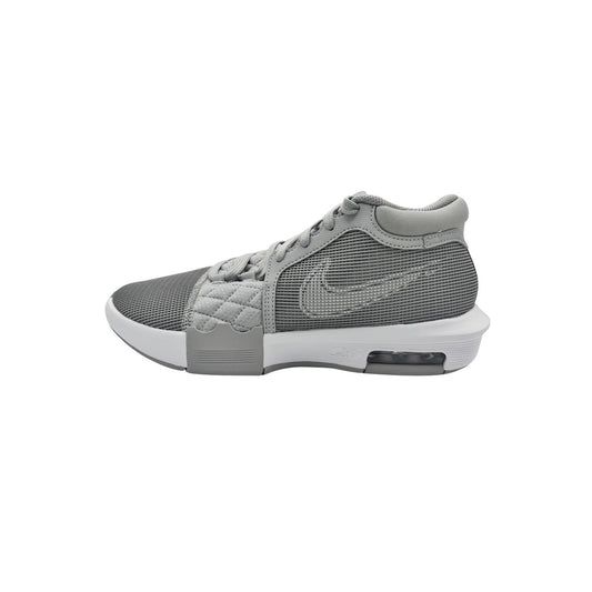 Size 6M/7.5W - Nike LeBron Witness 8 TB Unisex Athletic Sneakers Wolf Grey/White