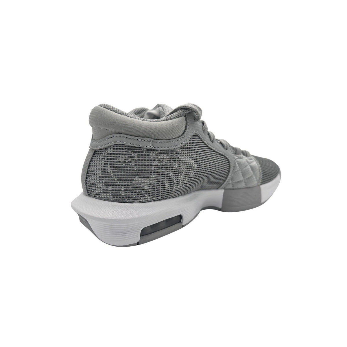 Size 6M/7.5W - Nike LeBron Witness 8 TB Unisex Athletic Sneakers Wolf Grey/White