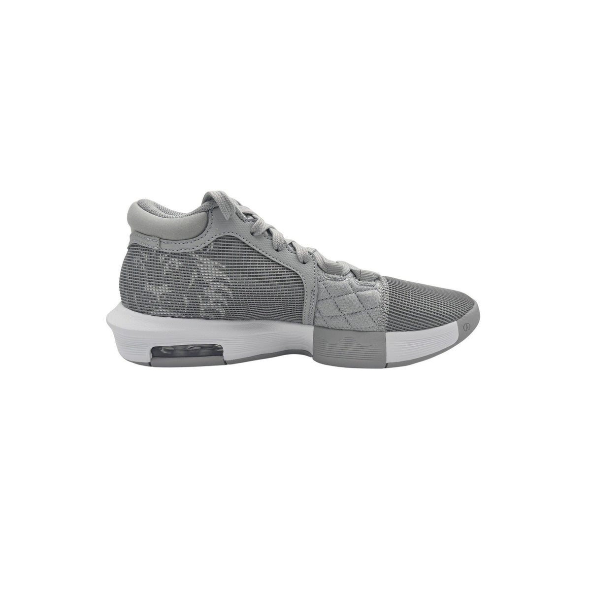 Size 6M/7.5W - Nike LeBron Witness 8 TB Unisex Athletic Sneakers Wolf Grey/White