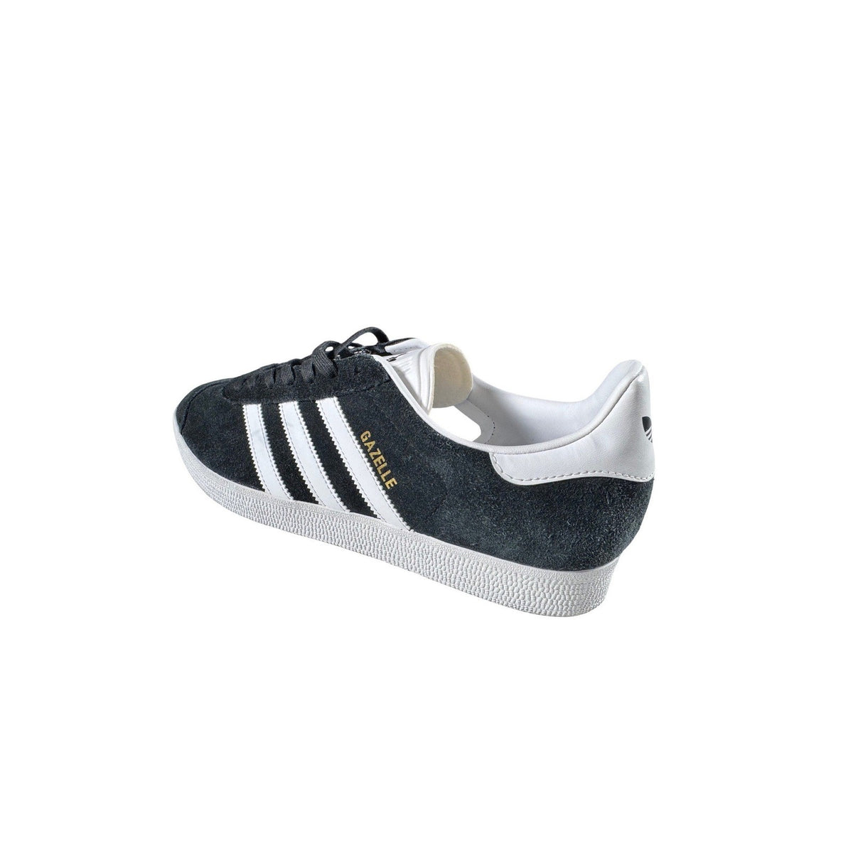 Adidas Originals Gazelle Mens Core Black White Suede Sneakers BB5476 Size 11
