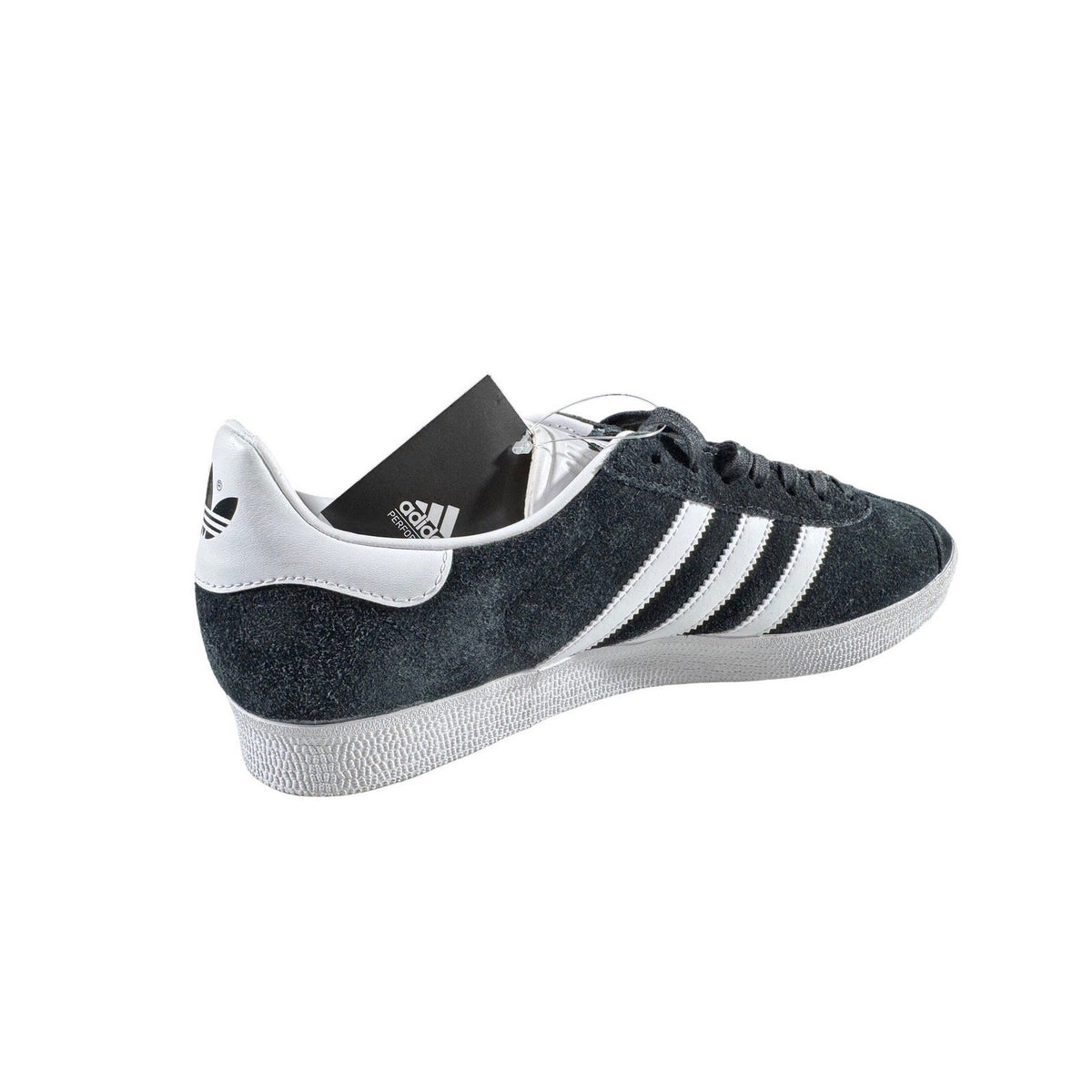 Adidas Originals Gazelle Mens Core Black White Suede Sneakers BB5476 Size 11